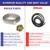 Whole Parts Range Oven Door Seal Gasket Part# WB2X3138 - Replacement & Compatible with Some GE, Hotpoint and Kenmore Ranges or Ovens