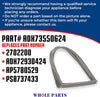 Whole Parts Refrigerator Door Seal Gasket (Right) Part# ADX73550624 - Replacement & Compatible with Some LG and Kenmore Refrigerators