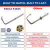Upgraded Whole Parts Defrost Heater Assembly Part# WP2263749 - Replacement & Compatible with Some Whirlpool, Maytag, Amana, Crosley, Estate, Magic Chef, Roper, Inglis, Kenmore, Ikea Refrigerators
