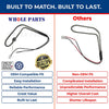 Whole Parts Upgraded Refrigerator Defrost Heater and Defrost Thermostat Assembly Part# WP61006116 - Replacement & Compatible with Some Maytag, Jenn-Air, Crosley, Magic Chef, Admiral Refrigerators