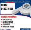 Whole Parts Refrigerator Bushing, Door Stop, Hinge Cam, Part# 044372-000 - Replacement & Compatible with Some Viking Refrigerators