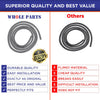 Whole Parts Range Oven Door Seal Gasket (Including 21 Mounting Clips) Part# MFZ64539501 - Replacement & Compatible with Some LG Ranges or Ovens