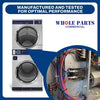 Whole Parts Upgraded Dryer Laundry Run Relay 110V/120V, Part# 5192-298-001 Compatible with Select Dexter Commercial Dryers
