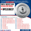 Whole Parts Range Burner Base with Ignitor Part# 003322-040 - Replacement & Compatible with Some Viking Burners or Ranges