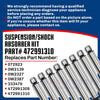 Whole Parts Commercial Washer Suspension/Shock Absorber Kit (8 PCs) Part# 472991310 - Replacement & Compatible with Some Electrolux and Wascomat Washing Machines