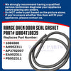 Whole Parts Range Oven Door Seal Gasket (Including 15 Mounting Clips) Part# WB04T10039 - Replacement & Compatible with Some GE and Kenmore Ranges or Ovens