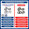 Whole Parts Washer Bearing & Seal Kit Part# UC35BK - Replacement & Compatible with Some Huebsch, Speed Queen and UniMac Washing Machines