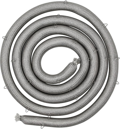 Whole Parts Range Oven Door Seal Gasket (Including 21 Clips) Part# 8304493 - Replacement and Compatible with Some Kitchen Aid Ranges or Ovens