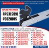 PC020188  (PC020015) Door Hinge for Viking Appliance