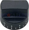 PB010143 Burner Knob Dual Infinite Switch Black