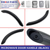 8169738 Microwave Door Handle, Black In Color for Whirlpool