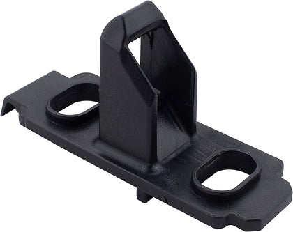 Whole Parts Washer Door Lock Strike (Black) Part # W10217552 - Replacement & Compatible With Some Whirlpool Washing Machines - Non-OEM Whirlpool Appliance Parts & Accessories - 2 Yr Warranty