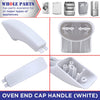 WB07K10043 End Cap Handle for GE Oven