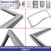 W10830046 Refrigerator Fresh Food Door Gasket (Gray)