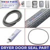 Whole Parts Dryer Door Seal Part# W10906683 - Replacement and Compatible with Some Crosley, Kenmore and Whirlpool Dryers