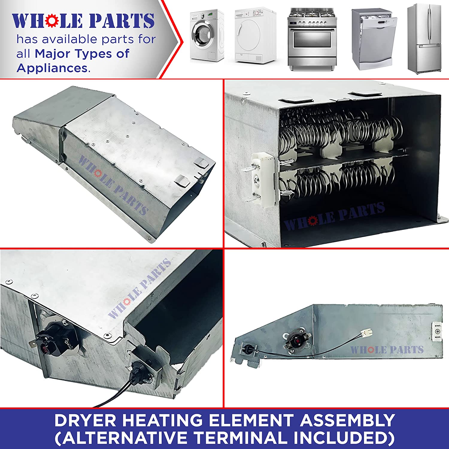 00436460 Dryer Heating Element Assembly for Bosch – WHOLEPARTS