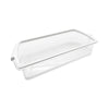 W10321304 Refrigerator Cantilever Door Shelf Bin (Clear Plastic With White Frame)