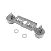 WB16K10026 Range Double Burner Assembly